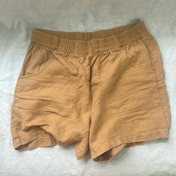 Tigerowl handmade linen shorts XL - Picture 1 of 4
